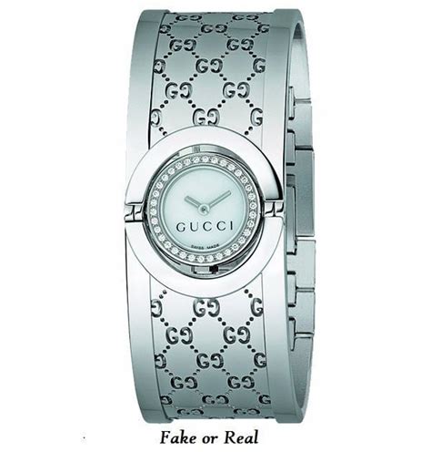 gucci swiss-made watch real or fake|how to authenticate gucci watch.